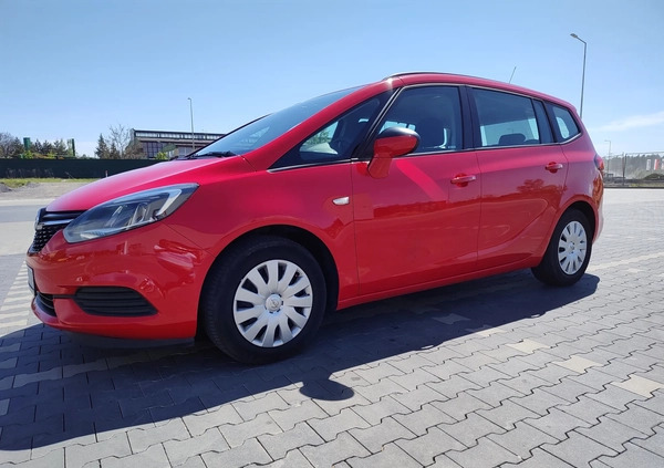 Opel Zafira cena 48777 przebieg: 160000, rok produkcji 2017 z Ogrodzieniec małe 301